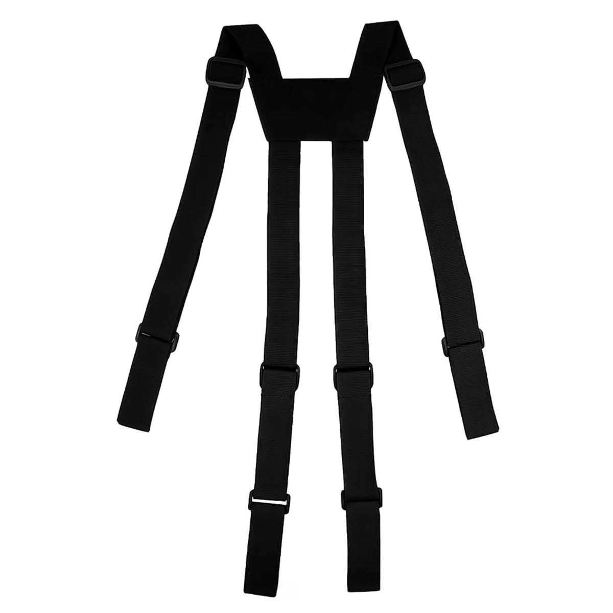 Duty Belt Suspenders – Adjustable Nylon Tactical Suspenders, 4 Clips