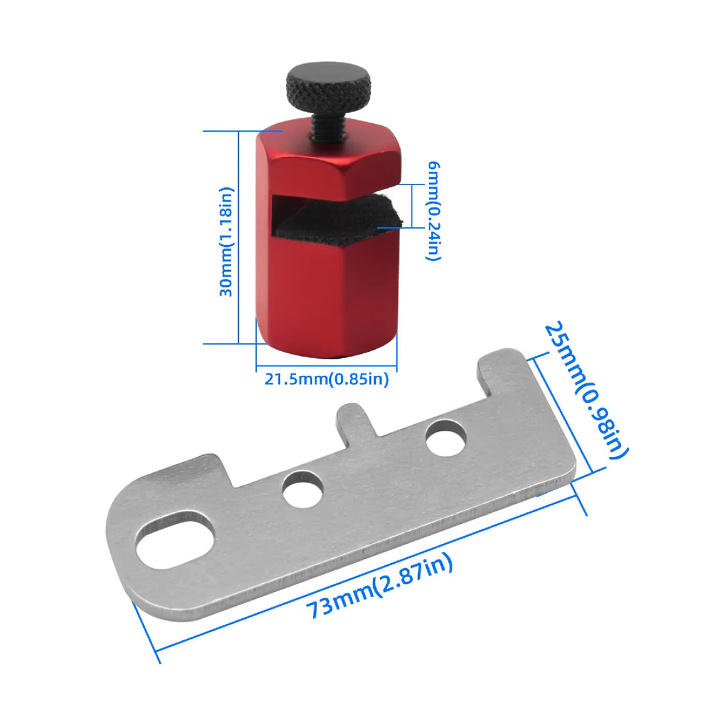 Stair Gauge Set 2 Pcs – Aluminum Framing Square Clamps – image 6