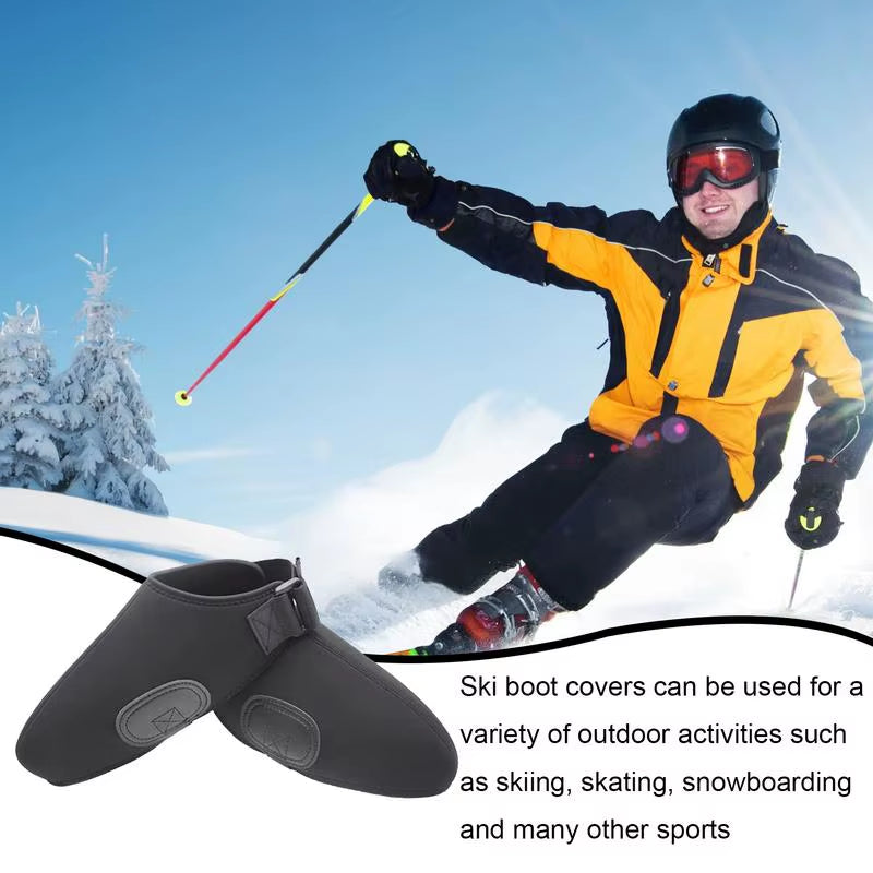 Insulated Ski Boot Covers, Neoprene Boot Warmers, 1 Pair – image 6