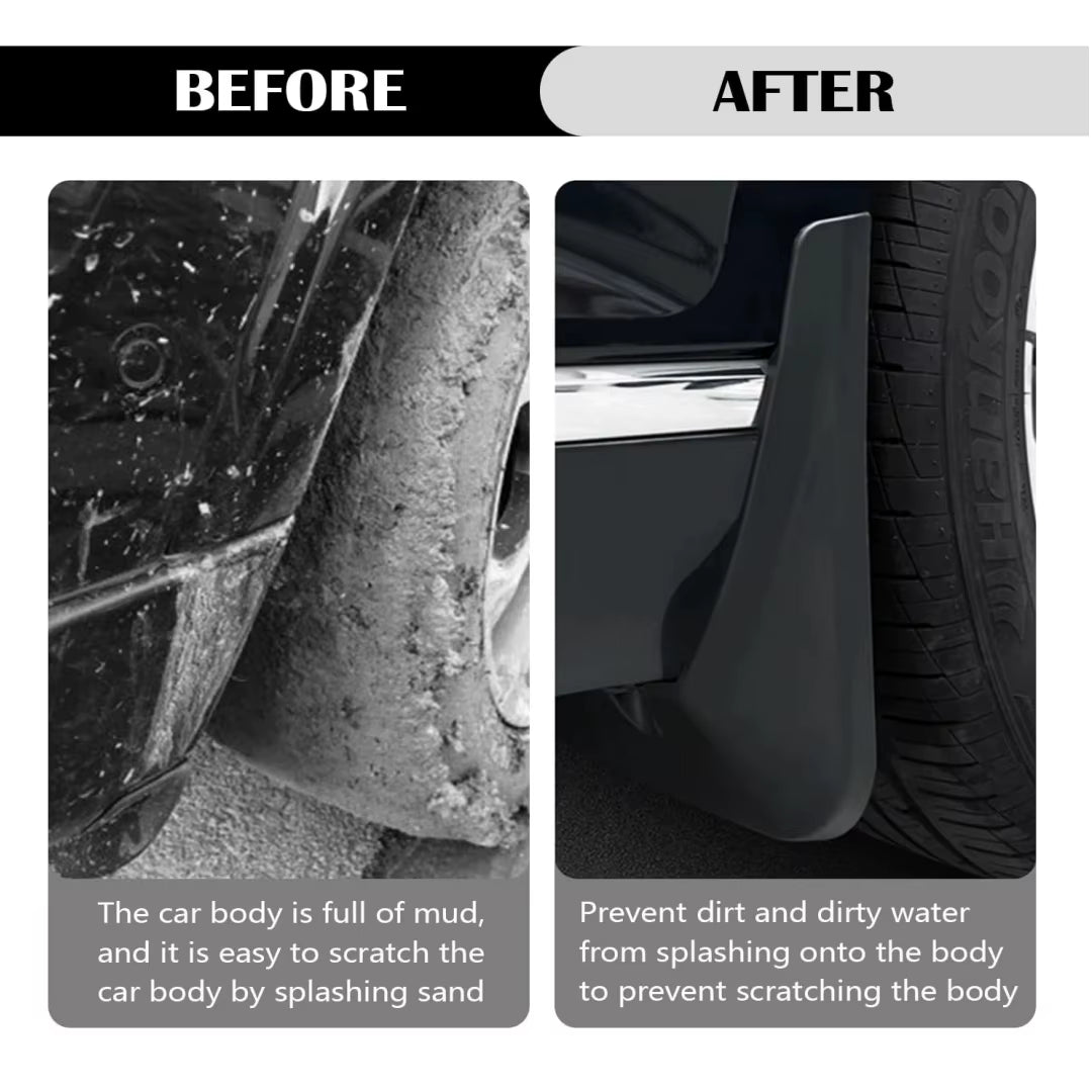 Mud Flaps Universal 4 Pcs Front Rear Splash Guards – image 4