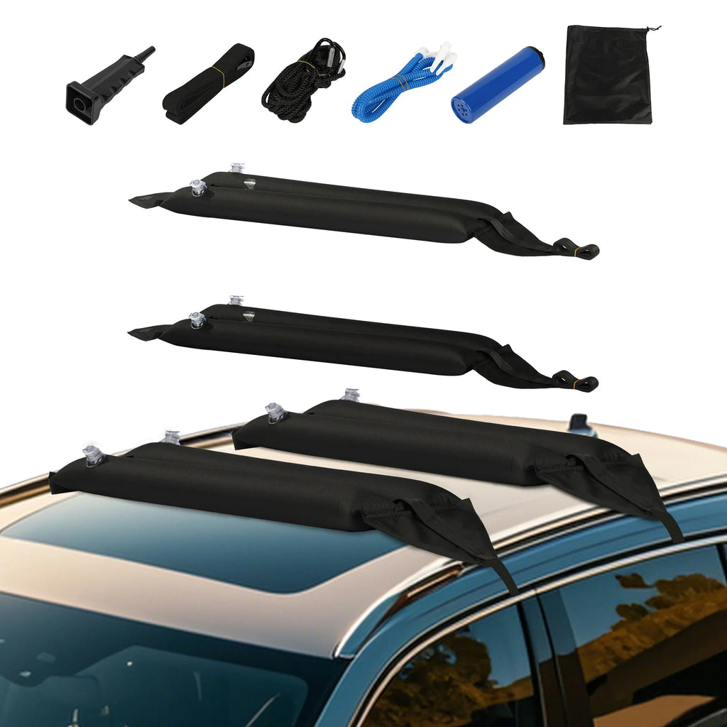 Inflatable Soft Roof Rack Bars, 37.6 in Universal Car Roof Rack Pads – image 11
