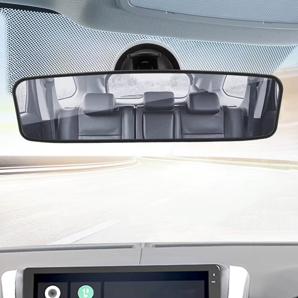 Wide-Angle Rearview Mirror – Clip-On Panoramic Interior Mirror – image 2