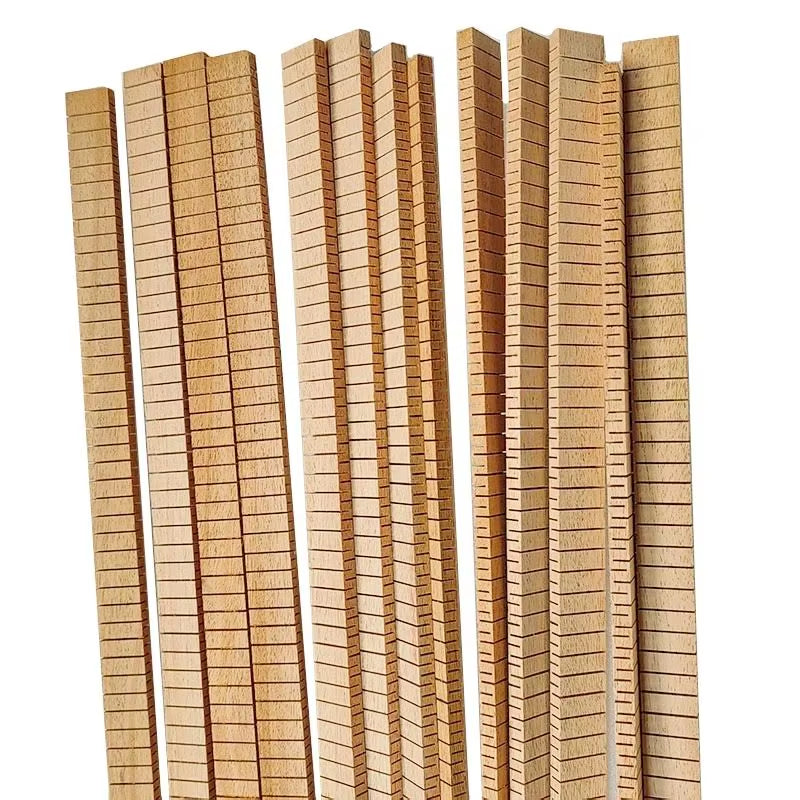 Mahogany Kerfed Lining Strips for Guitar Building, 20 Pack – image 3