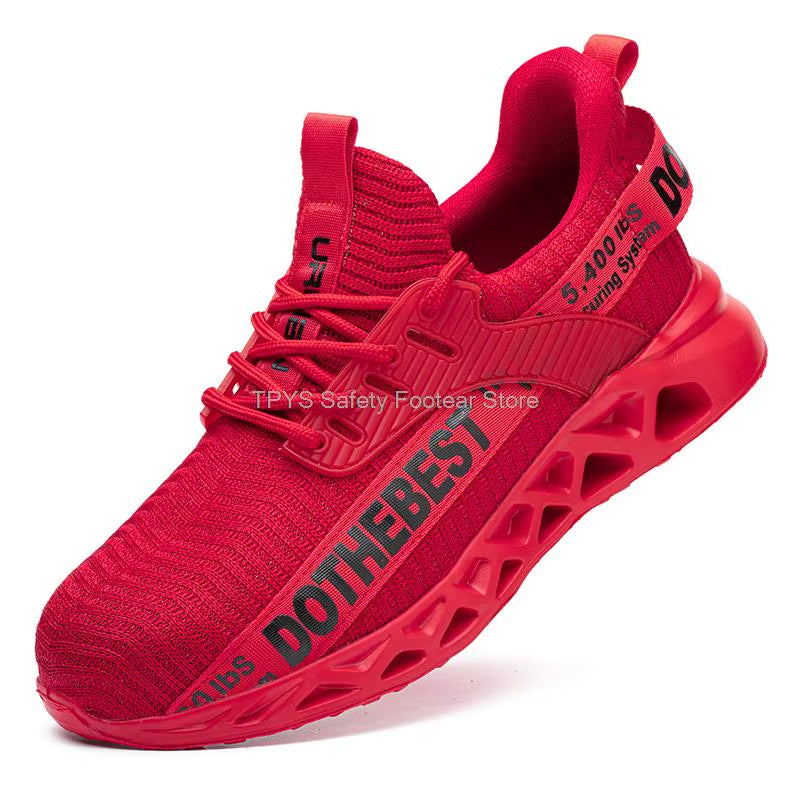Oilfield Steel Toe Work Shoes, Lightweight Puncture-Resistant Sneakers – image 9