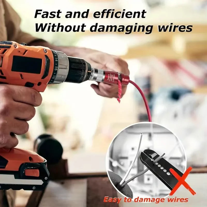 Wire Stripper Drill Attachment Hex Shank, Adjustable 10-30 mm – image 5