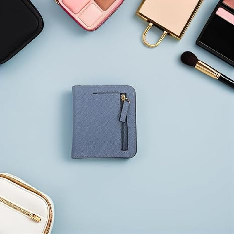 Slim Wallet for Women, Ultra Thin PU Leather Card Wallet – image 6