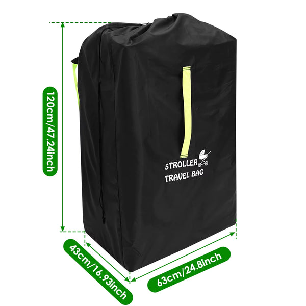 Waterproof Gate Check Stroller Travel Bag with Shoulder Strap – image 1
