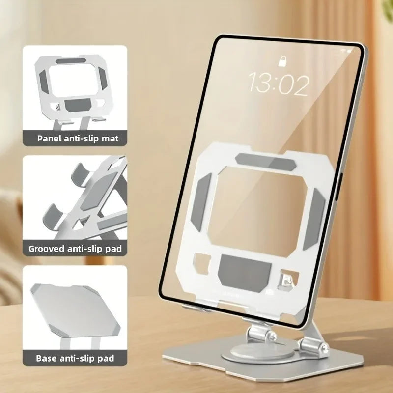 Rotating Tablet Stand, Foldable 360-Degree Holder 4.7-12 in – image 6