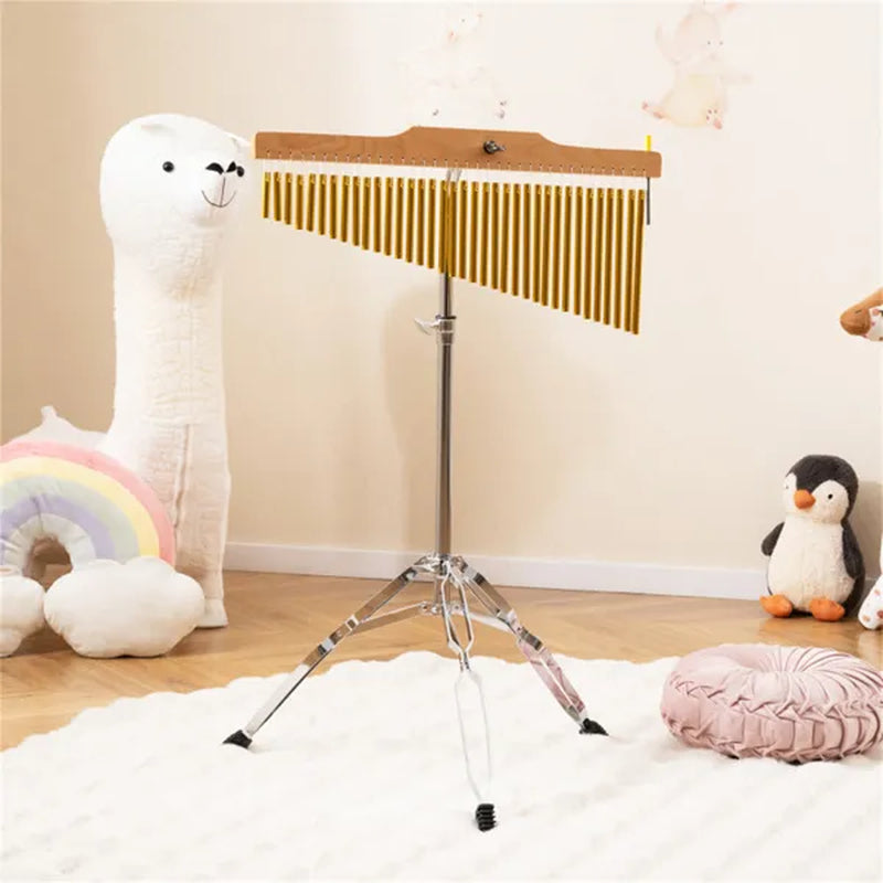 36-Tube Bar Chimes with Adjustable Tripod Stand, Percussion – image 3