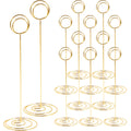 Place Card Holders 36 Pack, Gold Metal Table Number Stands – image 8