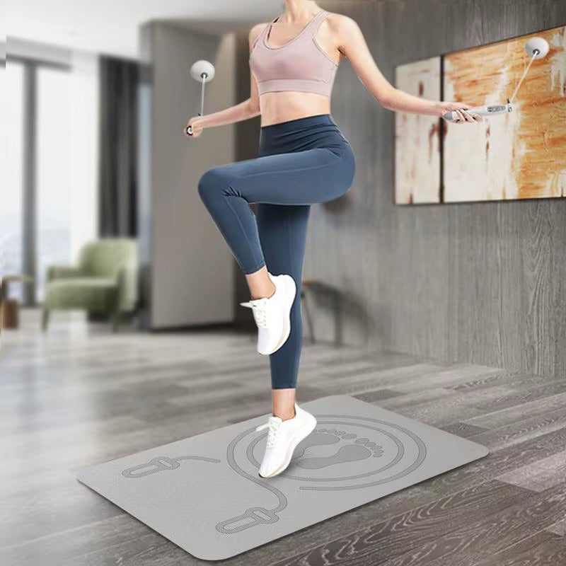 Jump Rope Mat, Non-Slip 6 mm TPE Exercise Mat – image 5