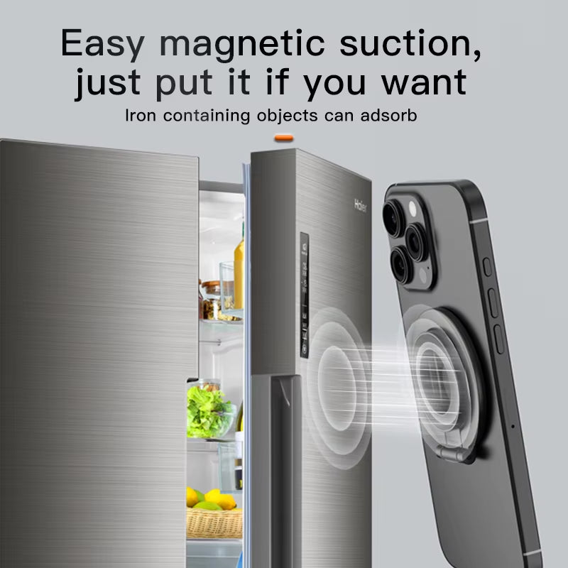 Magnetic Phone Ring Holder - Double-Sided Grip and Kickstand – image 5
