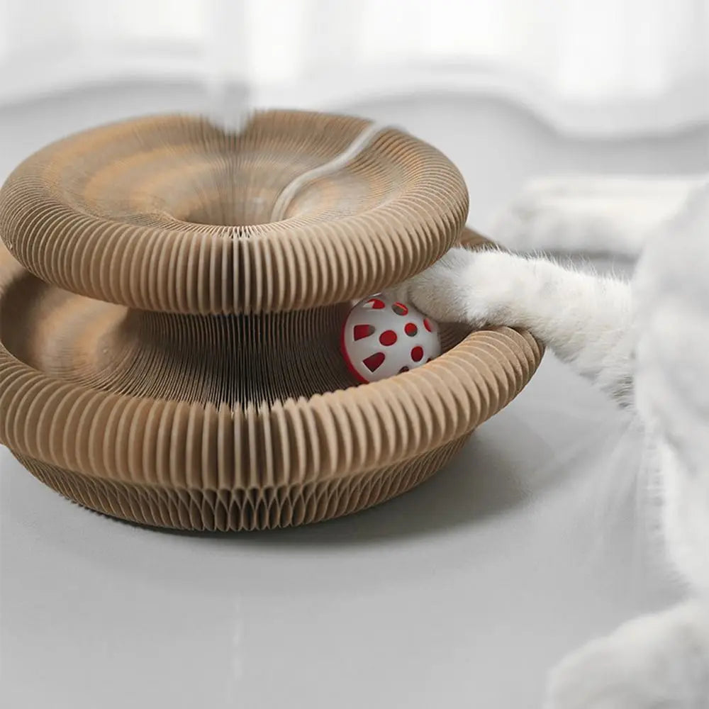 Accordion Cat Scratching Board Toy – image 2