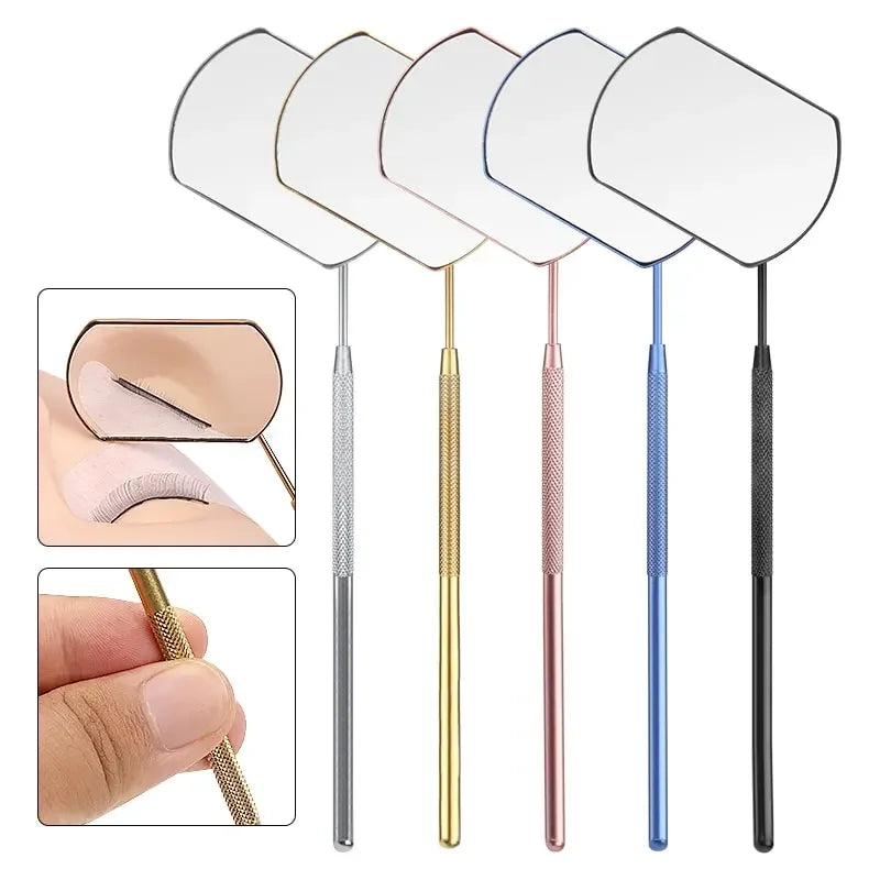 Lash Extension Mirror - Stainless Steel Eyelash Check Tool – image 2