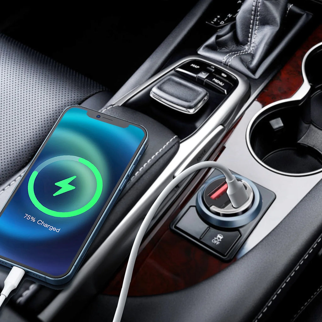 Car Charger 100W USB-C and USB Fast Charging, 2 Pack – image 5
