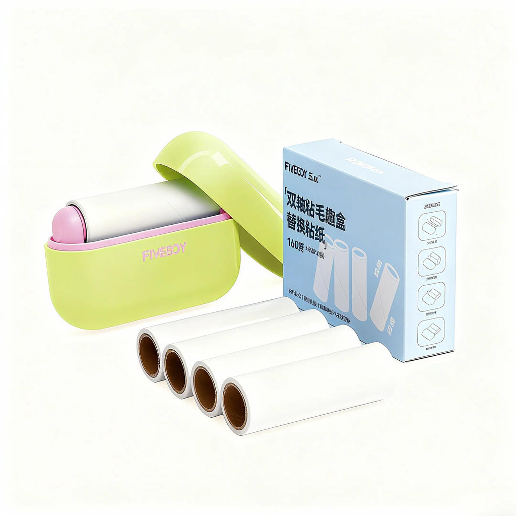 Pet Hair Remover, Reusable Palm-Size Lint Roller with Lid – image 12