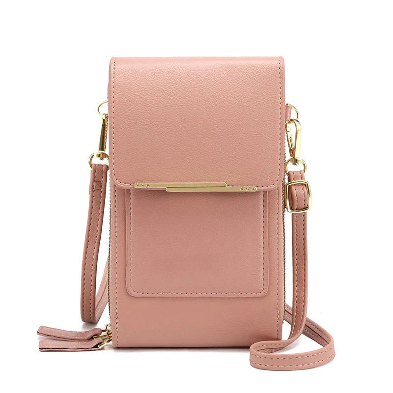 Crossbody Phone Bag – Touchscreen Wallet Purse with Card Slots – image 9