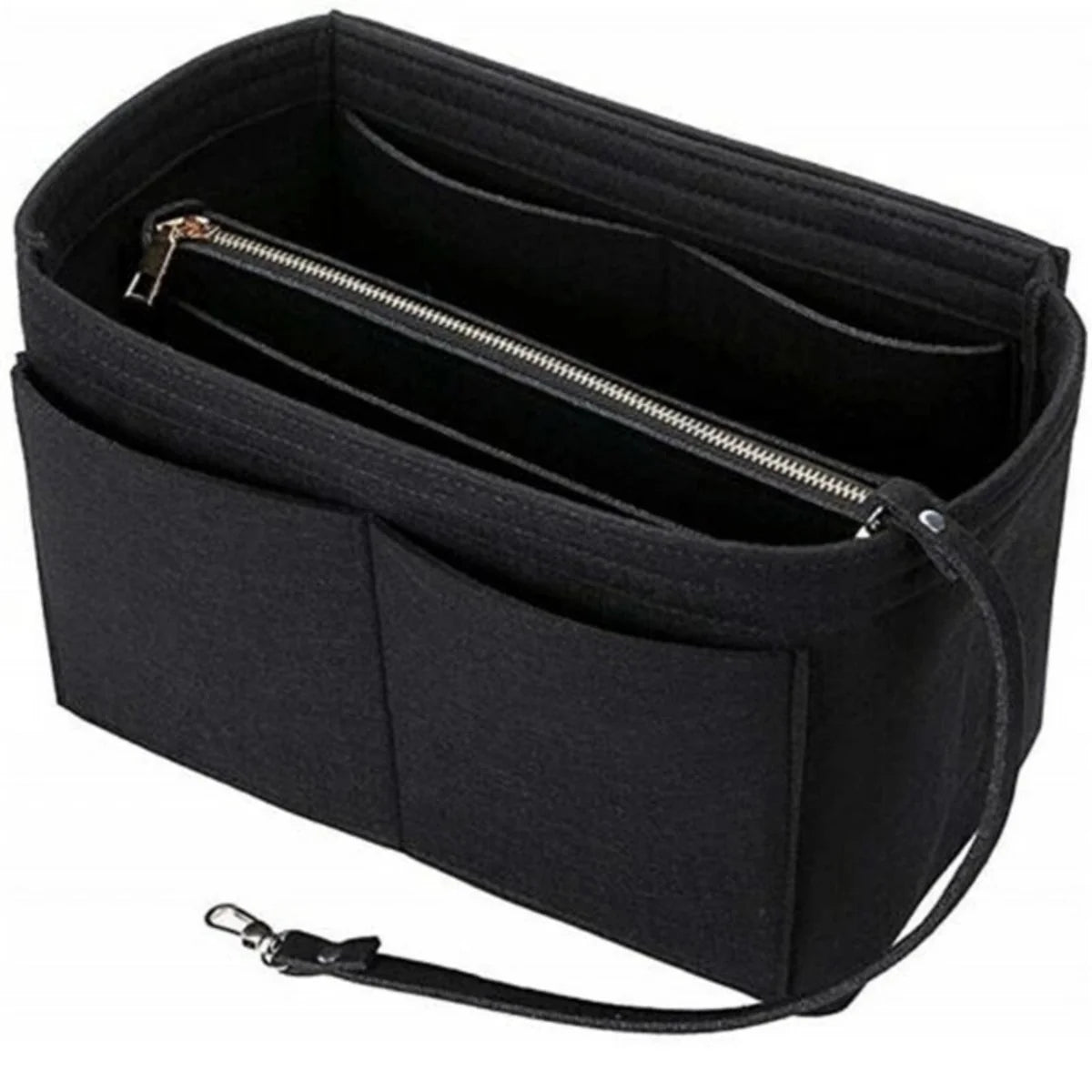 Purse Organizer Insert, Felt Handbag Liner with 13 Pockets – image 8