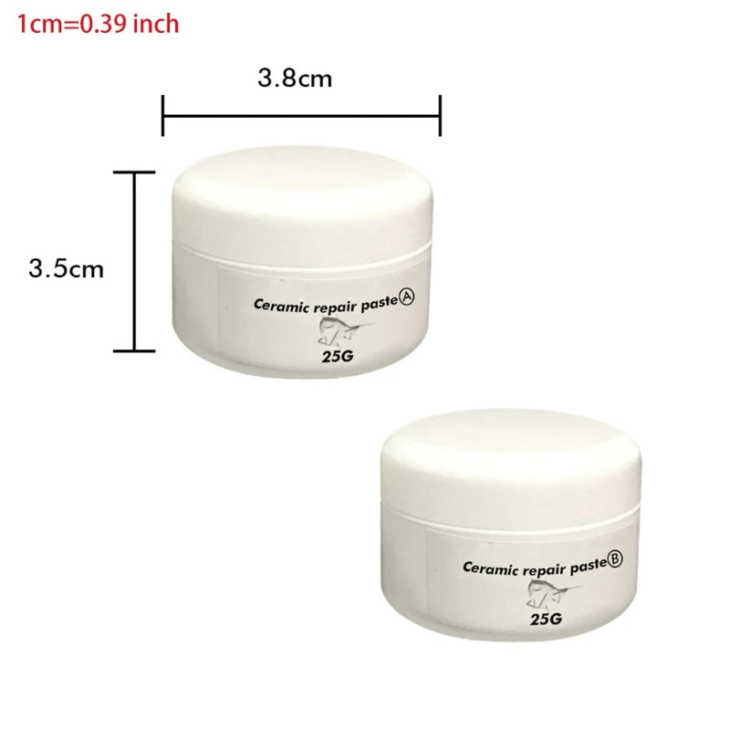 Tub, Tile & Shower Repair Paste - Porcelain Chip and Crack Repair Kit