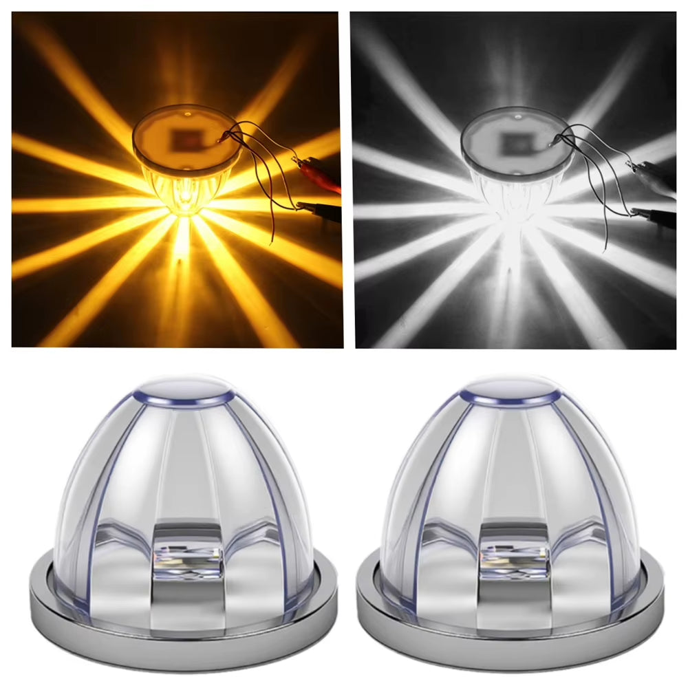Trucker Watermelon LED Marker Lights 2-Pack, Dual-Color Semi Truck – image 9