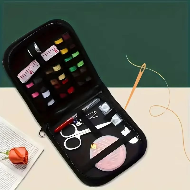 Travel Sewing Kit - 27-Piece Set with Canvas Case – image 5