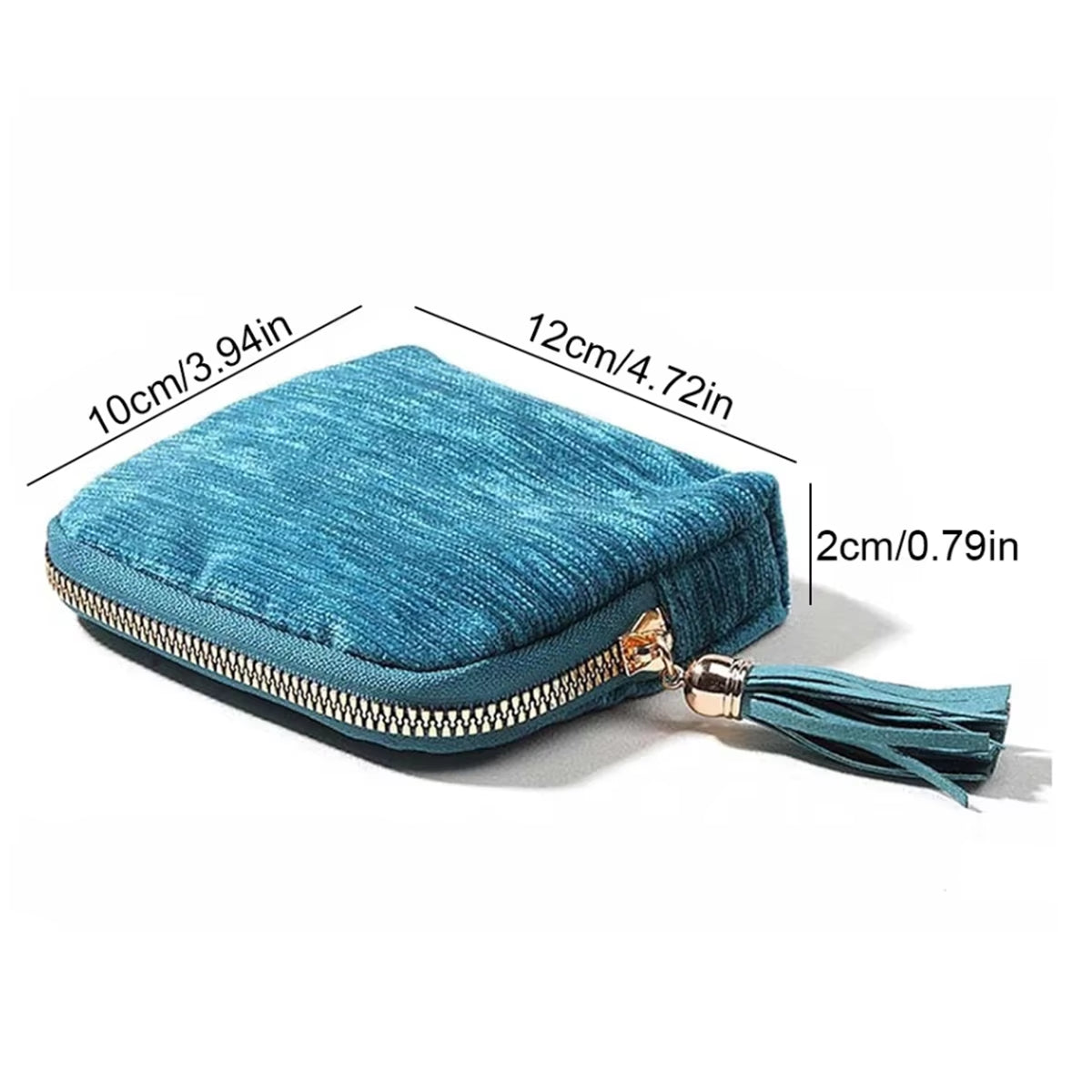 Velvet Jewelry Pouch, 5-Layer Travel Organizer for Rings & Bracelets – image 5