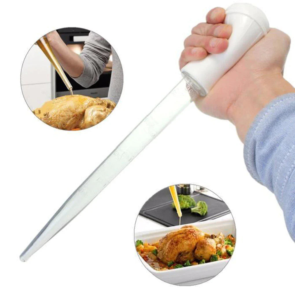 Turkey Baster 2 Pack – Heat-Resistant Meat & Poultry Baster – image 8
