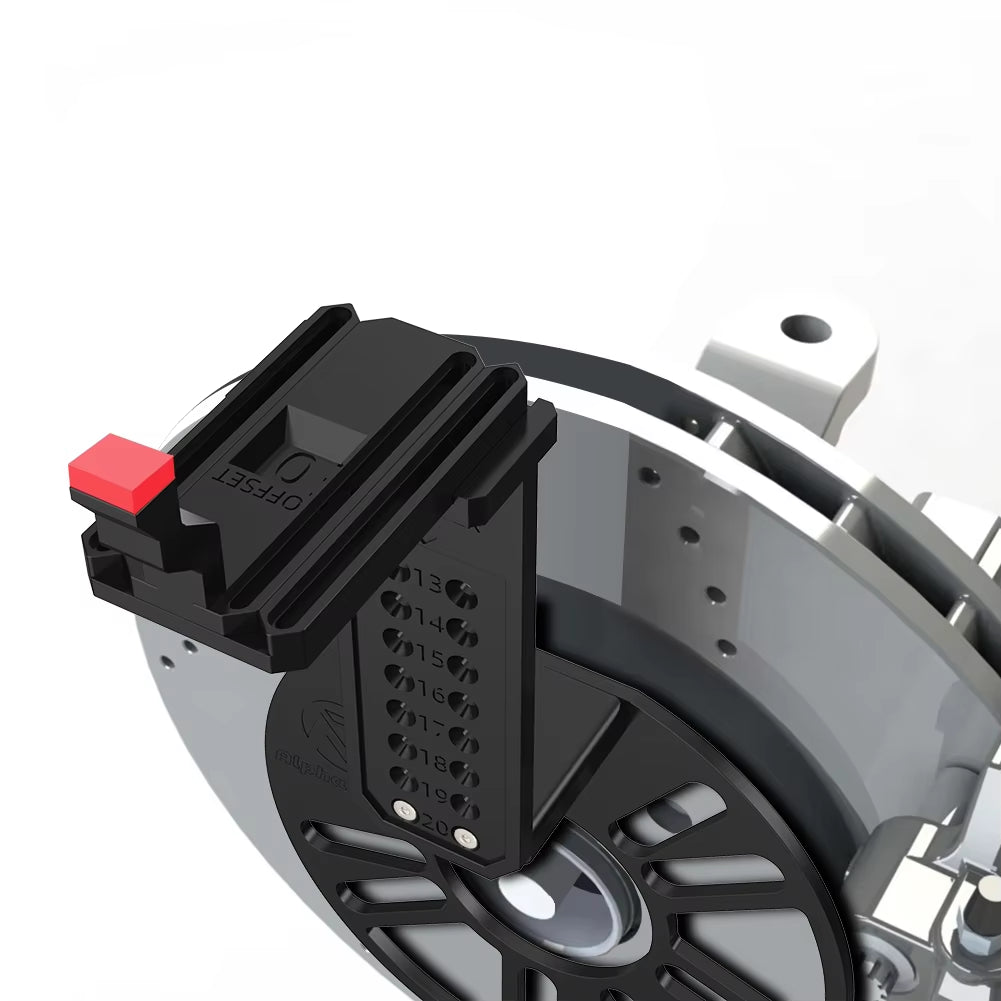 Wheel Fitment Offset Gauge for 13-20 in Wheels, 4 and 5 Lug Hubs – image 4