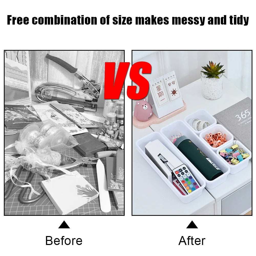 Drawer Organizer Tray Set - 8 Pieces, 3 Sizes – image 5