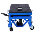 Dirt Bike Lift Stand – 300 lb Hydraulic Foot Pedal Lift with Wheels