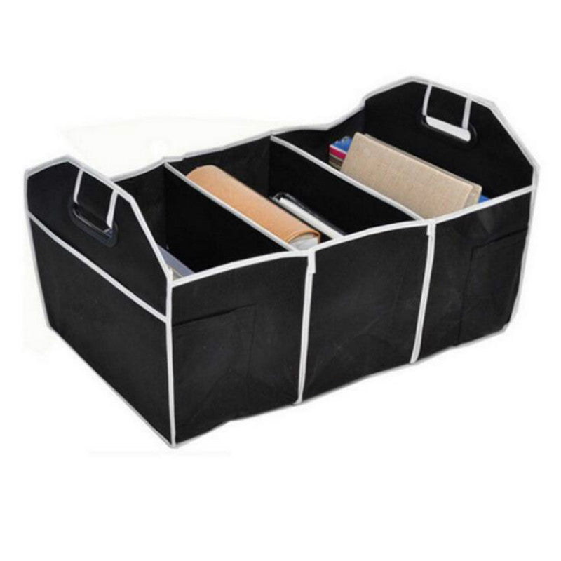 Car Trunk Storage Box, Foldable 45L Felt Organizer – image 4
