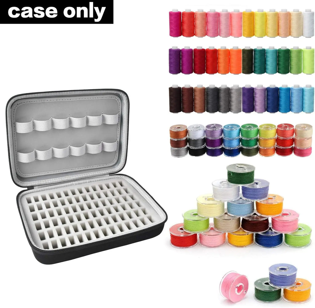 Bobbin Storage Case, Holds 84 Bobbins and 24 Thread Spools – image 3