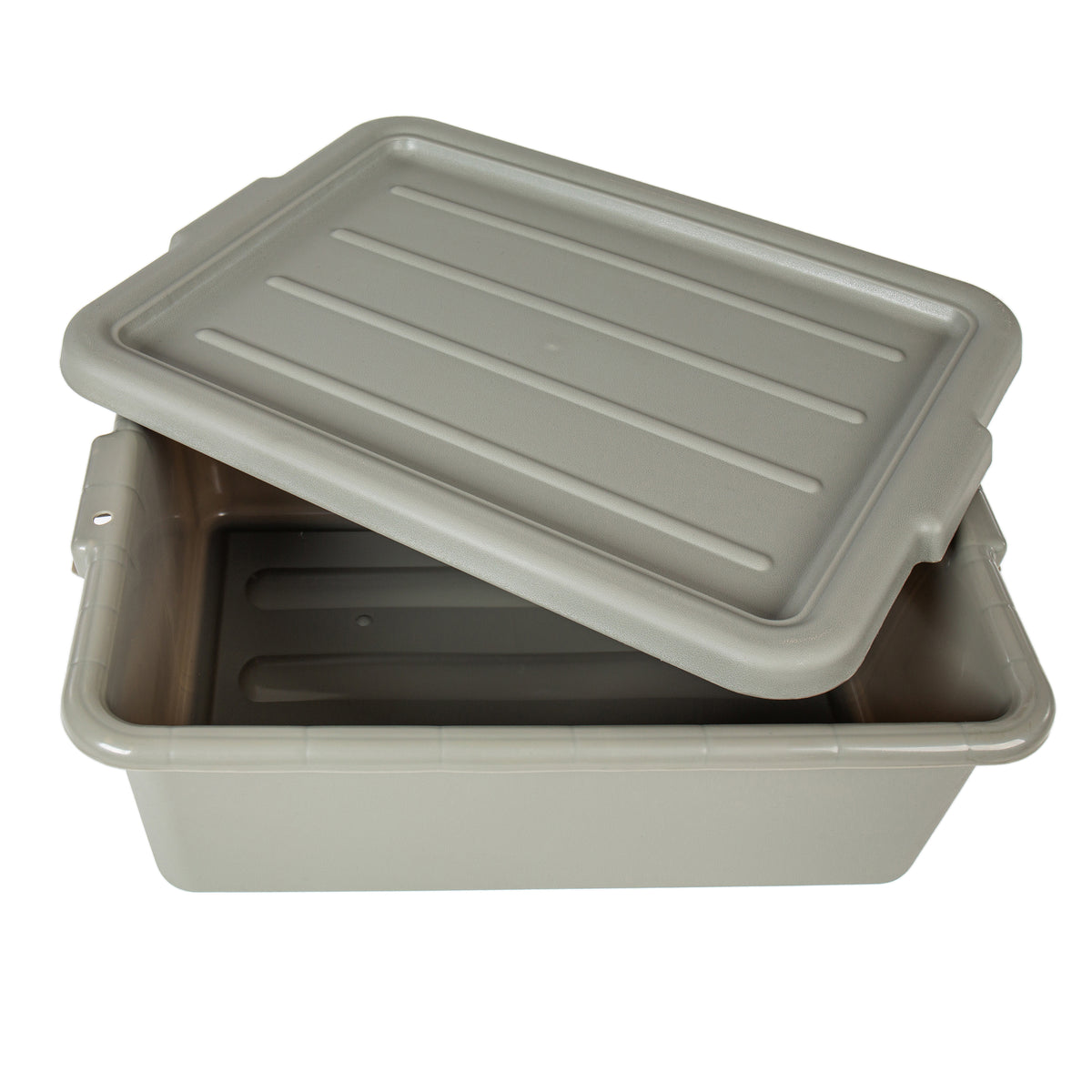 Meat Lugs with Lids 6-Pack, 9 Gallon Food Grade Bus Tubs – image 2