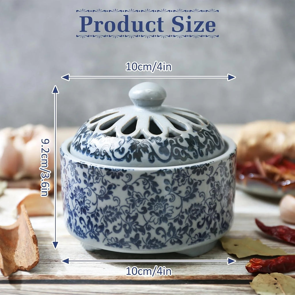 Ceramic Garlic Keeper - Countertop Storage Jar with Lid – image 6