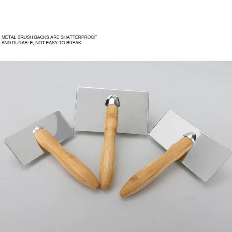 Wooden Dog Brush - Pet Massage Grooming Brush – image 6