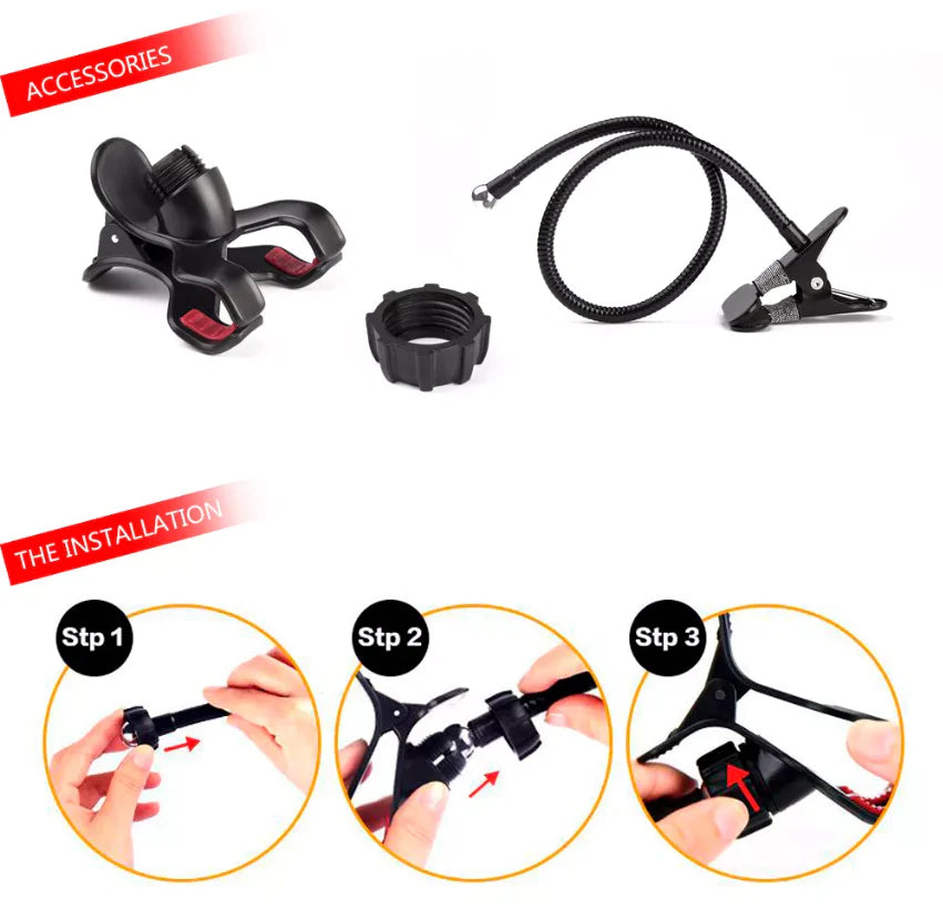 Gooseneck Phone Holder with Desk Clamp, 29.5 in Arm – image 5