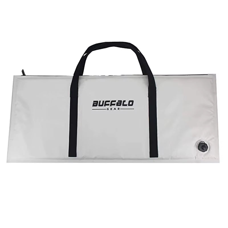 40 x 17 in Insulated Fish Cooler Bag, Leakproof Kill Bag with Drain