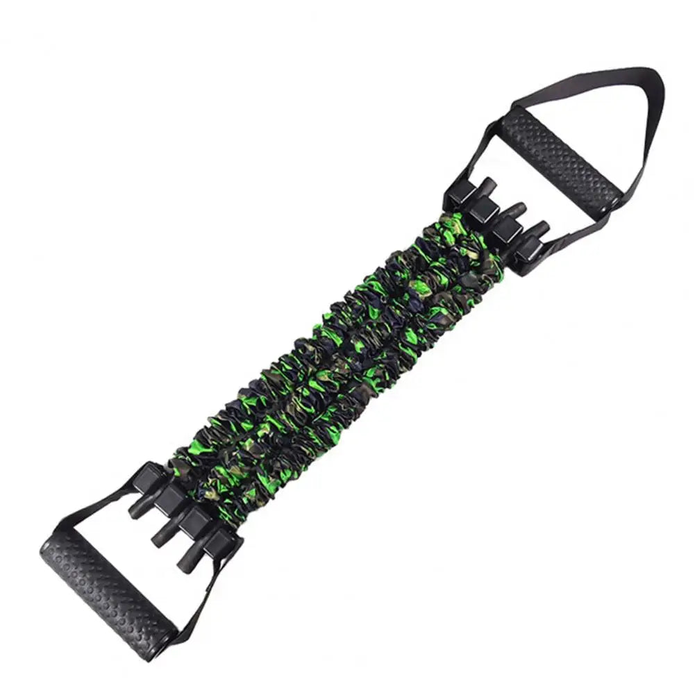 3-Tube Resistance Band Chest Expander – Adjustable with Handles – image 8
