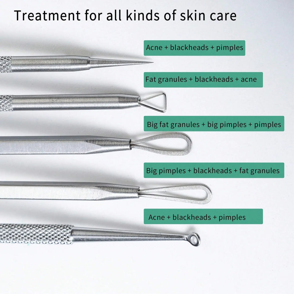 Blackhead Extractor Tool Kit Stainless Steel with Storage Box – image 4