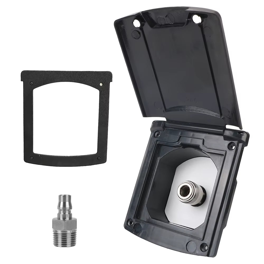 RV Gravity Fresh Water Fill Hatch with Lockable Cover
