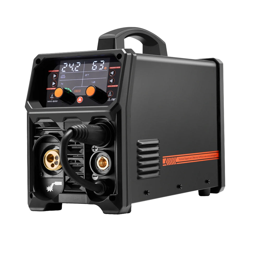 MIG Welder 200A 4-in-1, Flux Core, Stick and Lift TIG, 110V/220V – image 9