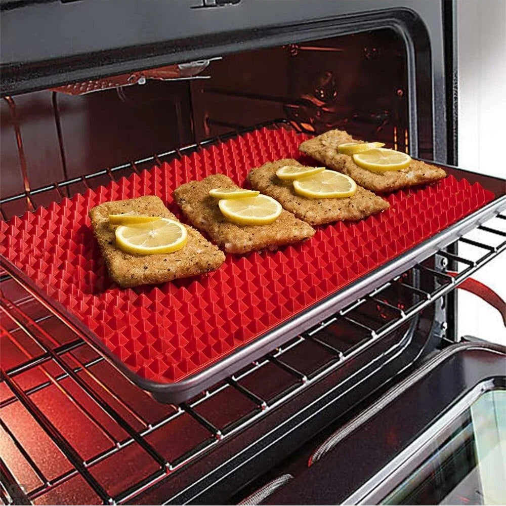 Pyramid Silicone Baking Mat – Non-Stick Raised Oven Cooking Mat – image 3