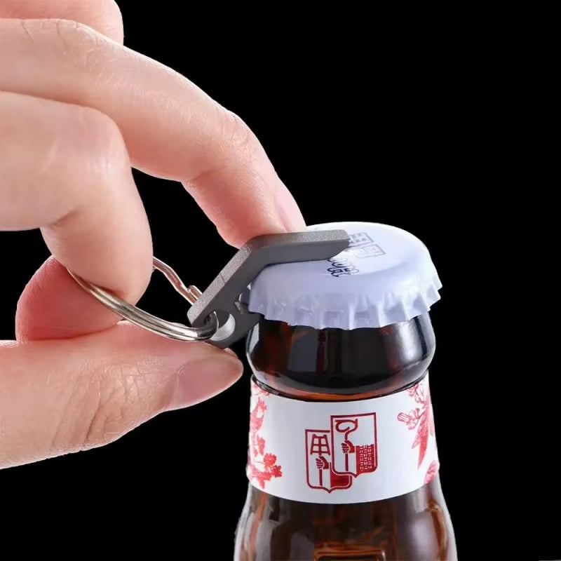 Keychain Bottle Opener with Flat Screwdriver, 2-Pack EDC Tool – image 4