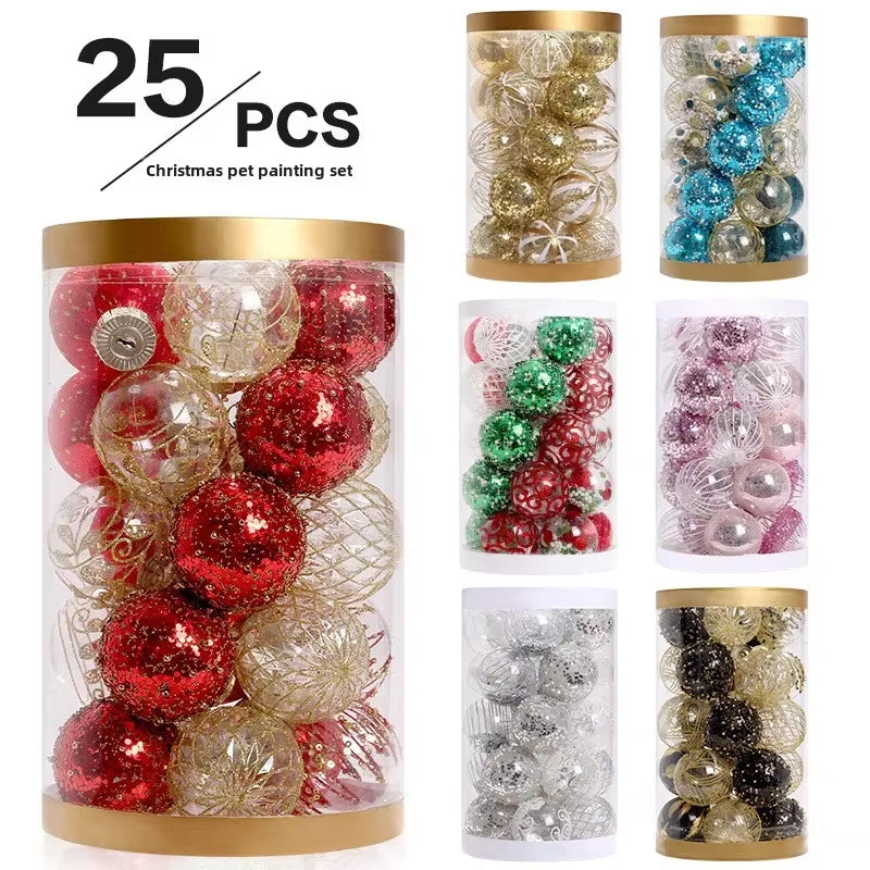 Christmas Ball Ornaments 25 Pack, 2.4 In Tree Decorations – image 3