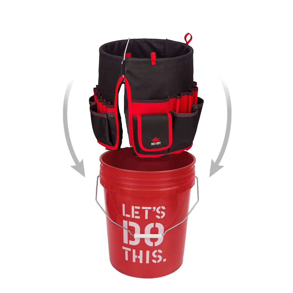 Construction Bucket Tool Organizer 42 Pocket for 5 Gallon Bucket – image 7