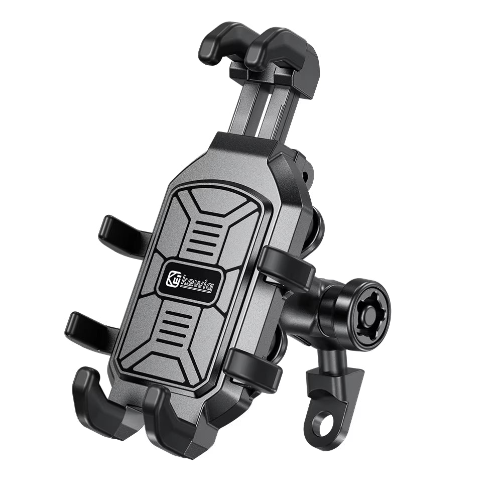 Motorcycle Fork Stem Phone Mount with Vibration Dampener
