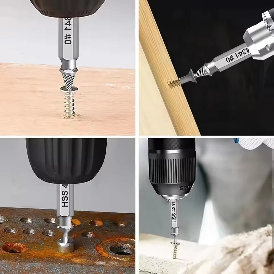 Screw Extractor Set 6 Pcs – Stripped and Broken Screw Remover – image 6