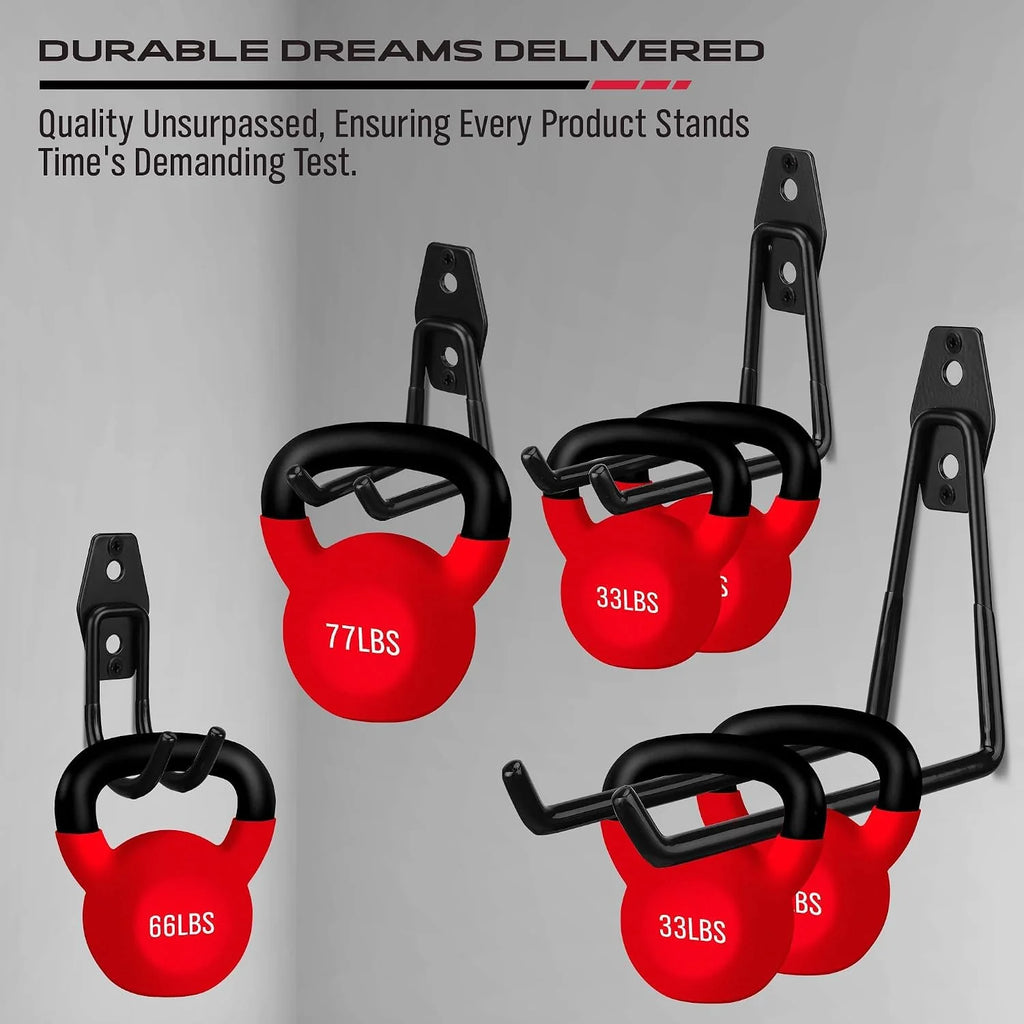Garage Storage Hooks 30 Pcs Heavy Duty Steel Wall Hooks Set – image 5