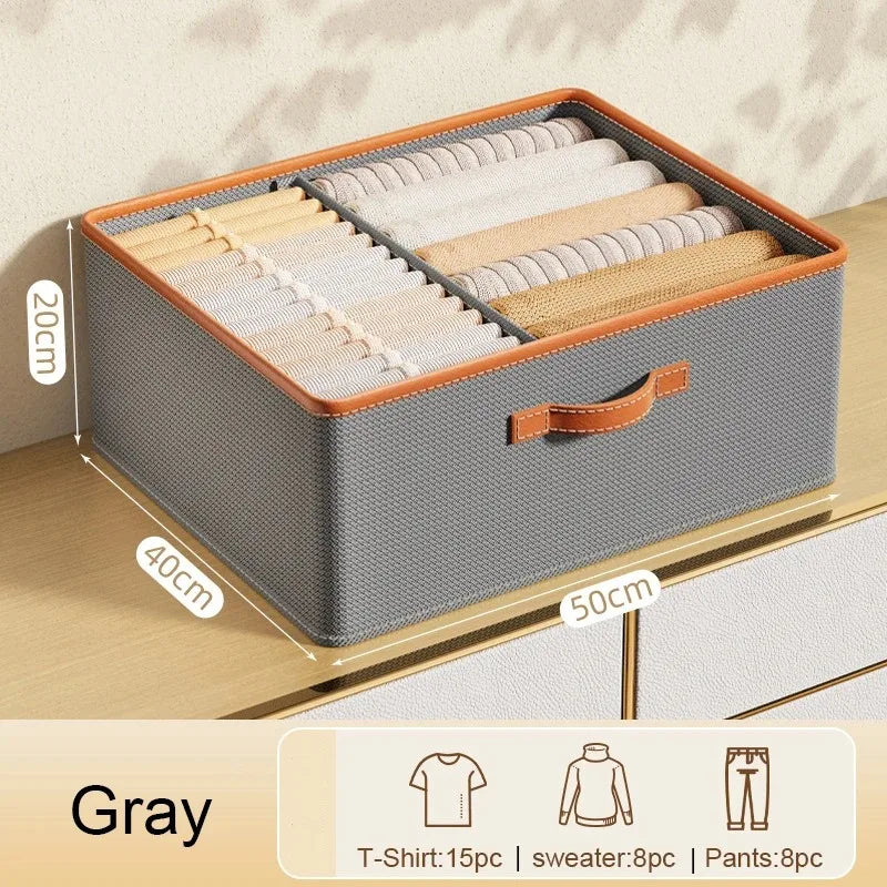 Foldable Closet Organizer Box for Shirts & Pants – image 7