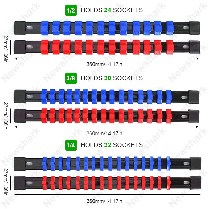 6-Piece Heavy-Duty Socket Holder Rack Set – image 5